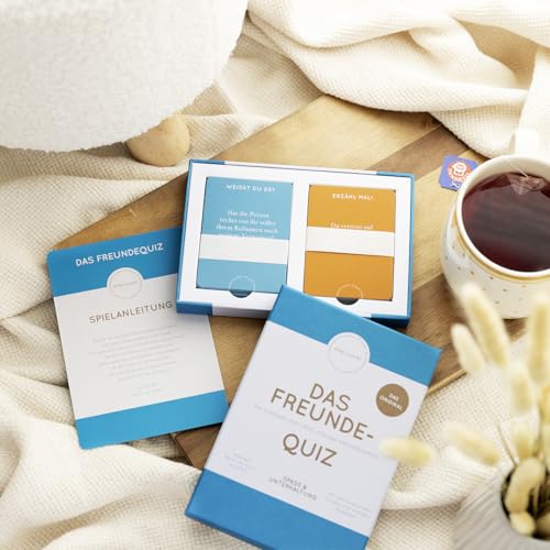 Erzähl mal! Das Freundequiz: Das Original. | Lerne deine Freunde besser kennen mit diesem Fragespiel für Freunde | mit 110 Fragen für 3-8 Spieler