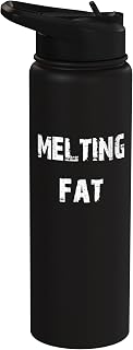Melting Fat Cardio Workout Stainless Steel Insulated Water Bottle