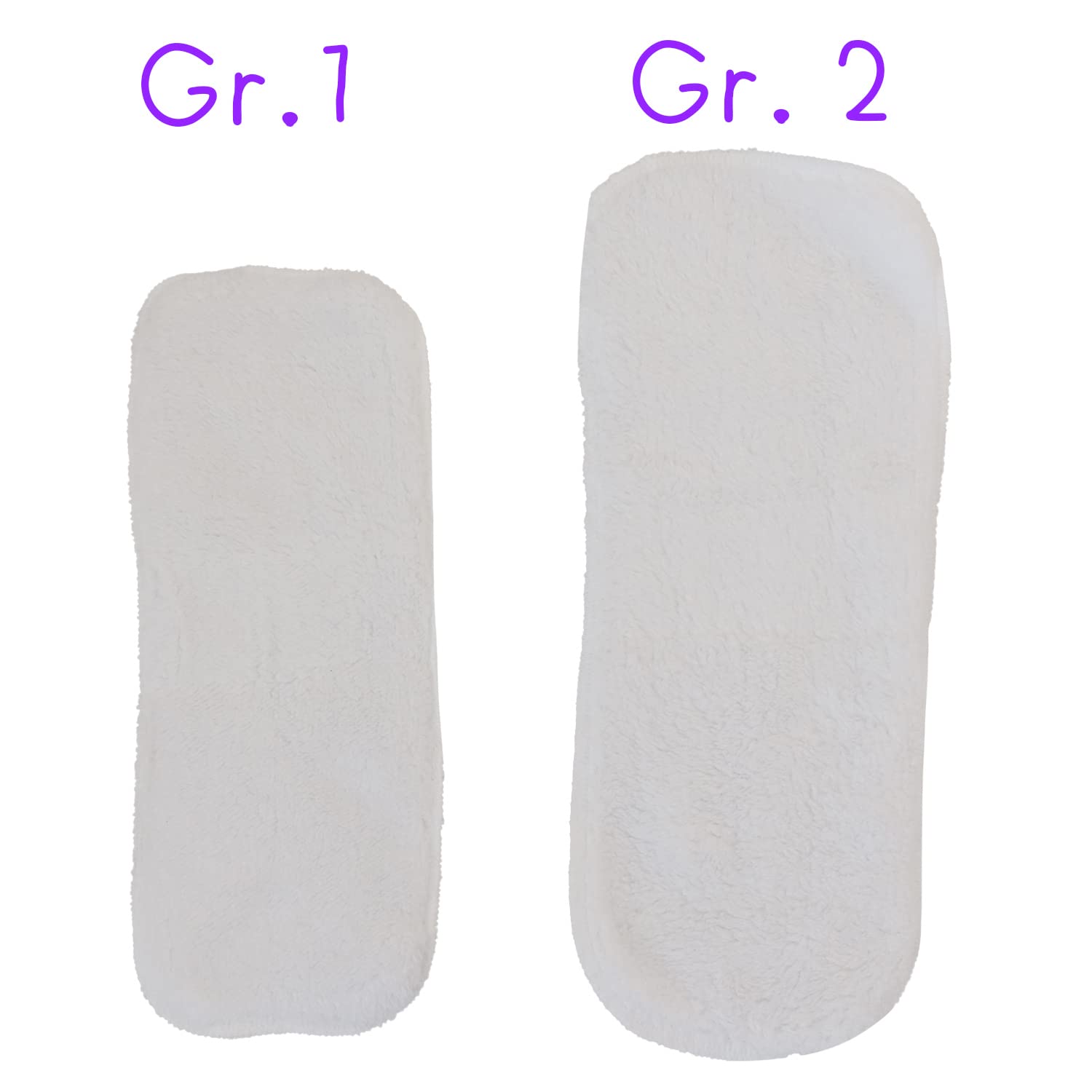 avo+cado Fleece Liner Taille 2 - 10 pièces.