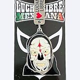 ルチャリブレ キーホルダー ラ パルカ プロレス 骸骨仮面 メキシコ雑貨