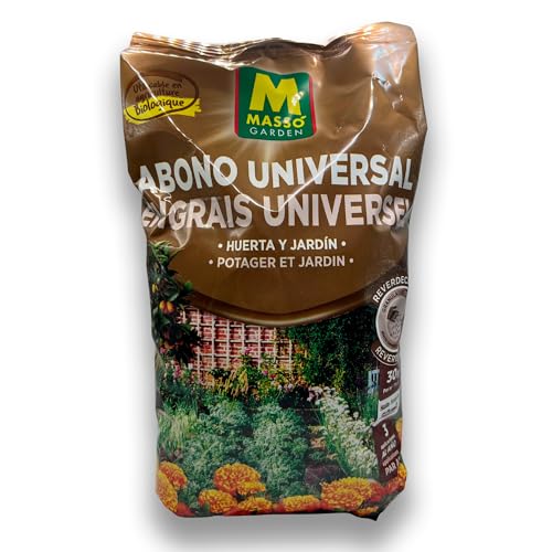 Abono Granulado Huerto y Jardín 1,5 KG MUY EFICAZ | Fertilizante Granulado para Aplicar directamente a mano hasta en 30 m2 | En Huerto, Jardín y Césped NPK 18-5-10 Nutrición Prolongada | Nexum Market
