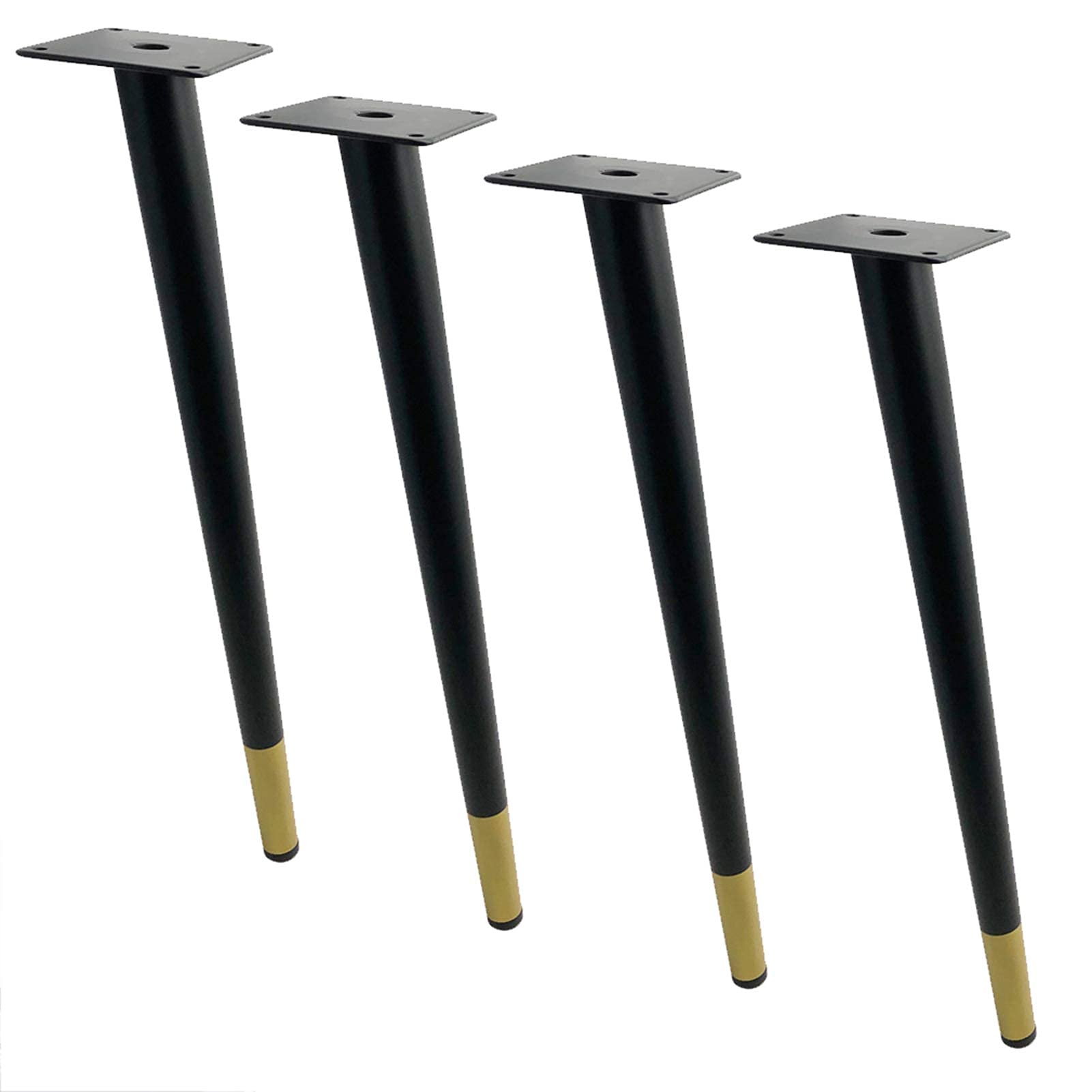 Buy NMDCDH 4 Piece Metal Furniture Legs,Conical Table Feet