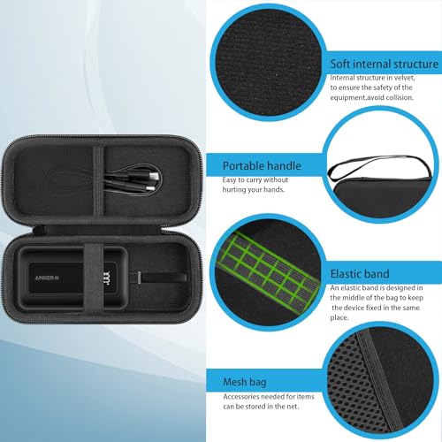 Estuche rígido de viaje para Anker Zolo Power Bank 10,000mAh miniatura 5
