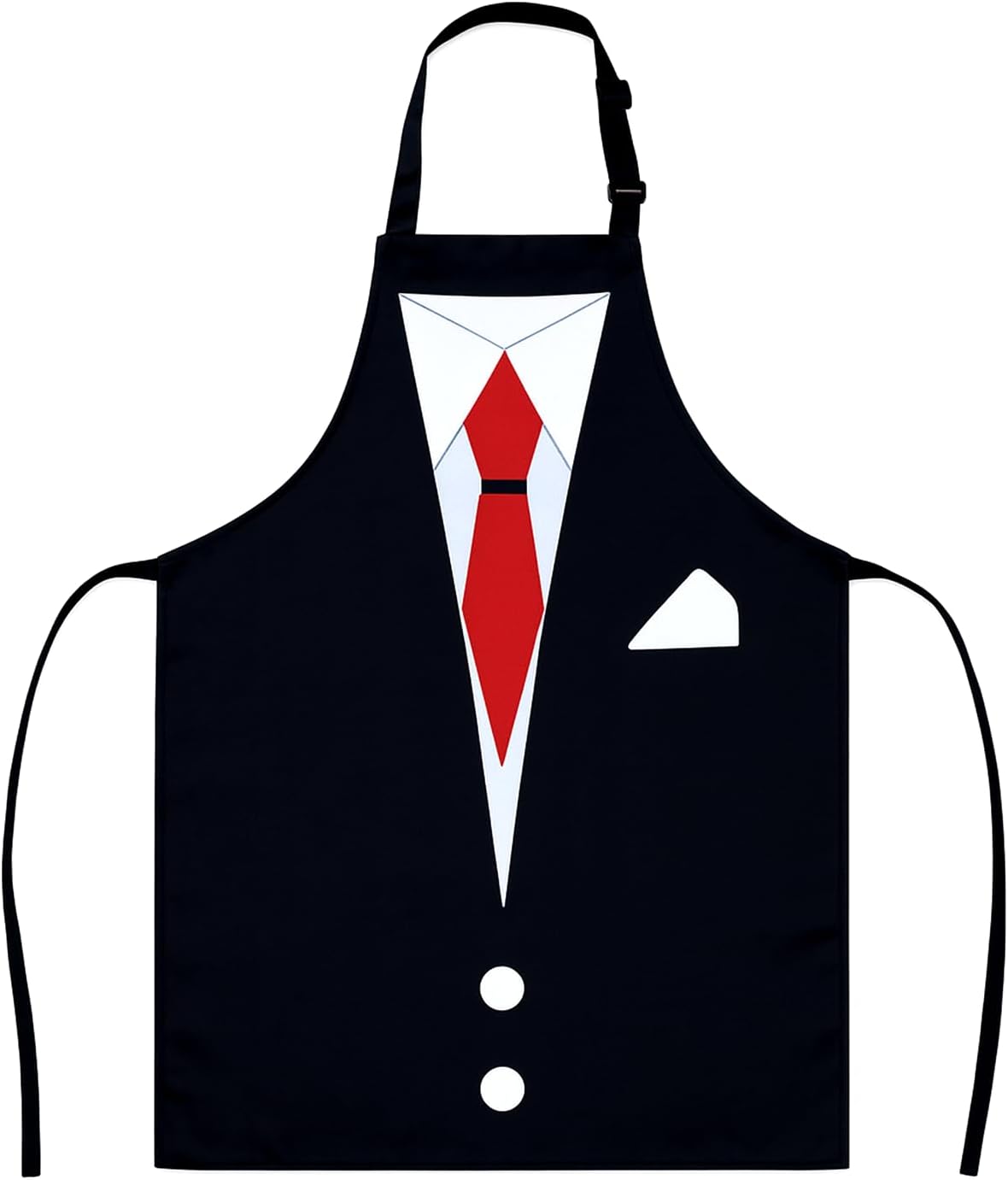 funny aprons for men Adult Suit-Themed Apron - Elegant Design Perfect for Kitchen, Baking, Hosting Parties, Catering Services & Special Events
