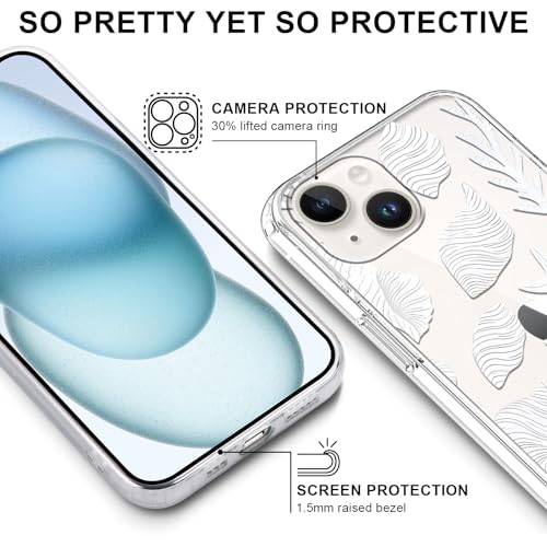 Coque de protection souple Funda pour iPhone 15 antichoc transparente - 2