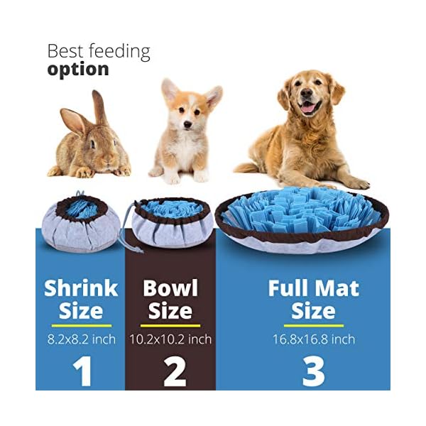 PET-ARENA-Adjustable-Snuffle-mat-for-Dogs-Dog-Puzzle-Toys-Enrichment-Pet-Foraging-mat-for-Smell-Training-and-Slow-Eating-Stress-Relief-Interactive-Dog-Toy-for-Feeding-Dog-Mental-Stimulation-Toys Adjustable Snuffle Mat for Dogs