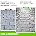 Wet Look Stone Sealer - High Gloss Paver Sealer Stone Color Enhancer Concrete Sealer with Long-Lasting Gloss Protection, Stain Proof for Interior and Exterior Slate, Driveway, Floor, Standsotne (32oz)