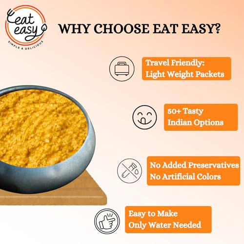 Image of Eat Easy Ready to Eat Kids Dal Khichdi- 75g (Pack of 2) No Preservatives