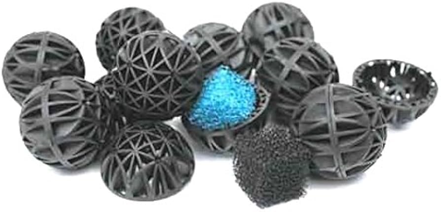 AquaNature Bio Balls Max with Sponge Aquarium Biological Filter Media 46mm for Freshwater & Saltwater (C7) (Pack of 100pcs) (B0BR29KGRV) Amazon Price History, Amazon Price Tracker