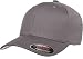 Flexfit/Yupoong Men's Cotton Twill Fitted Cap, Gray, Small/Medium