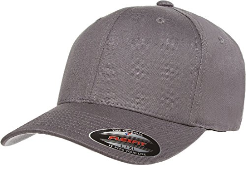 Image of Flexfit /Yupoong Men's Cotton Twill Fitted Cap