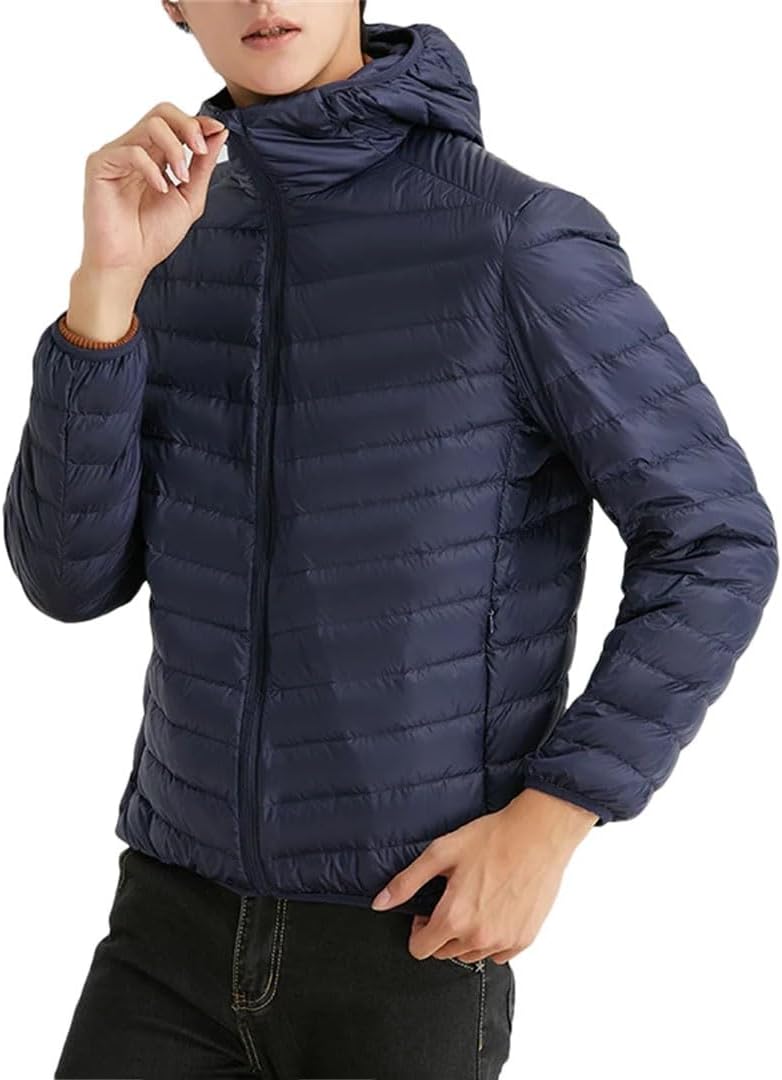 Man Duck Down Hooded Jacket Winter Coat Jackets Warm Outwear Parkas Outdoors Campaign Clothes