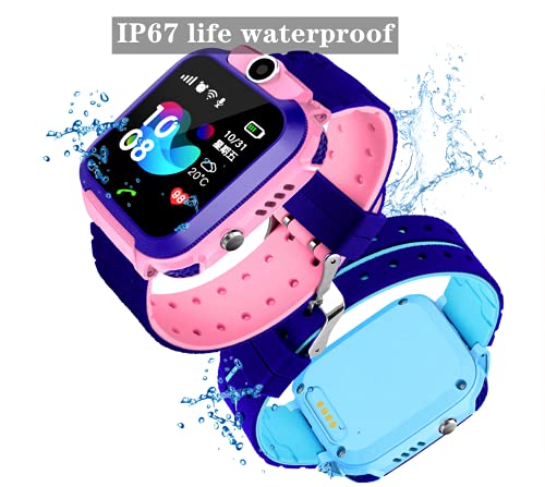 linyingdian Kids Smartwatch, Girl IP67 Smart Watch, LBS, Call, Voice Chat, SOS, Class Mode, Camera, Games, Gift voor… - Image 7