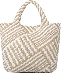 Striped Apricot & White