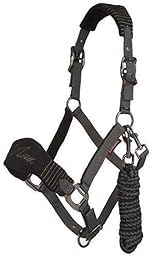 LeMieux Vogue Fleece Headcollar with Lead Rope - Extra Padding, Adjustable at Curb and Poll Strap
