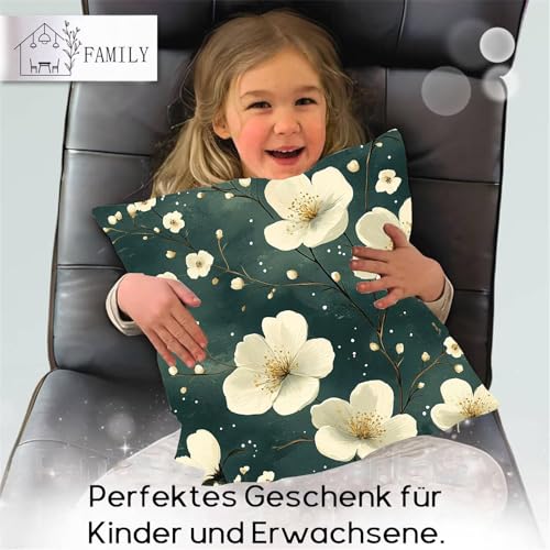 Coussin canapé vert fleurs m-411 pour rénover une chaise extérieur - 7