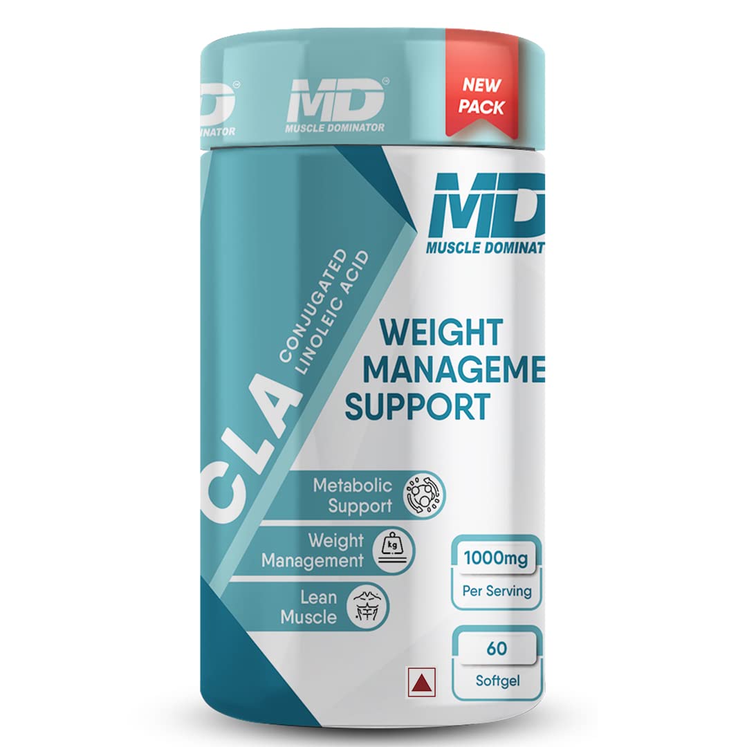 MuscleDominator CLA 1000mg Fat Burner (Conjugated Linoleic Acid, Softgel)