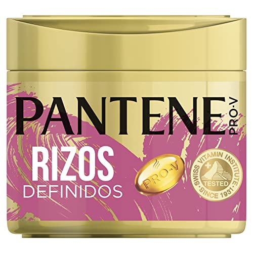 Pantene Rizos Definidos Mascarilla Hidrata para Conseguir Unos Rizos Sedosos y Definidos - 300 ml