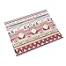 Coloré Motif géométrique napperon Table à Manger Tapis Coton Lin Pad Boisson sous-Verres Accessoire de Cuisine 42x32cm 146