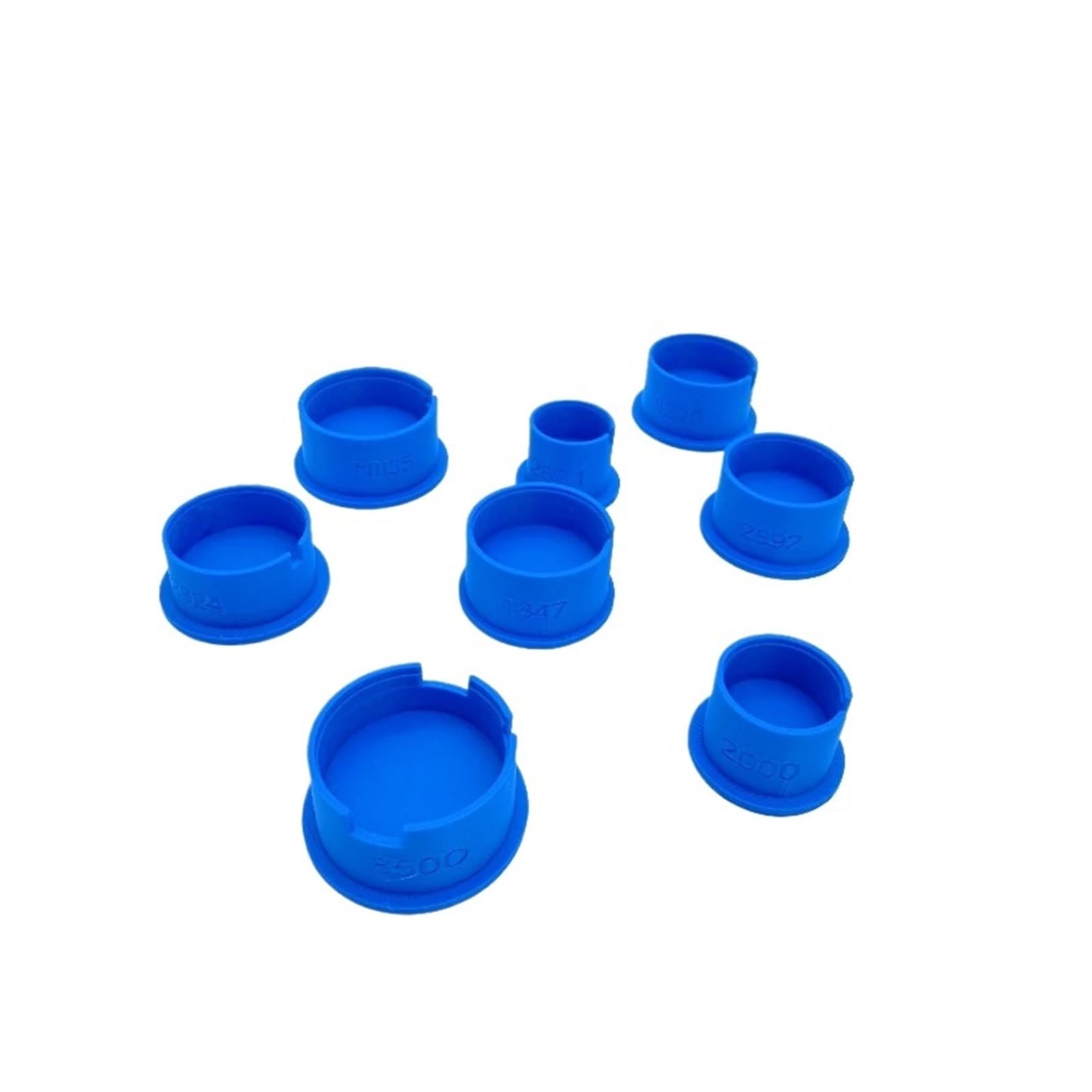 FDCSKINX 8PCS 3D Printed Movement Holder Set for 2824/2892/NH35/1847 Mechanical Watch Repair Maintenance Base