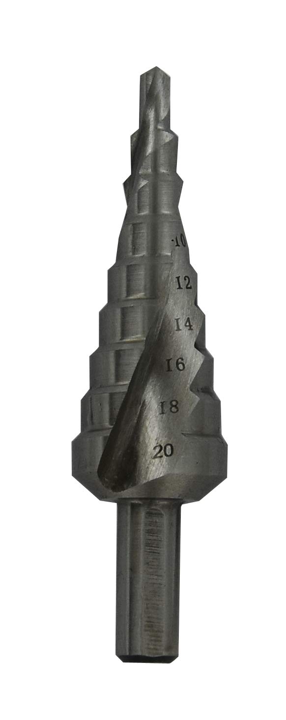 TIVOLY 11448520420 HSS Conical Step Drill Bit, Steel