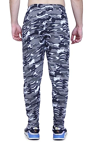 Image of Neo Garments Men's Cotton Solid Regular Fit Trackpants /Jogger /Trouser with Side Pockets