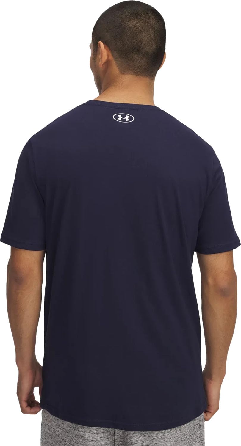 Under Armour Maglietta da uomo mimetica a righe sul petto