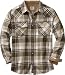 Legendary Whitetails Men's Shotgun Western Flannel Tobacco Large