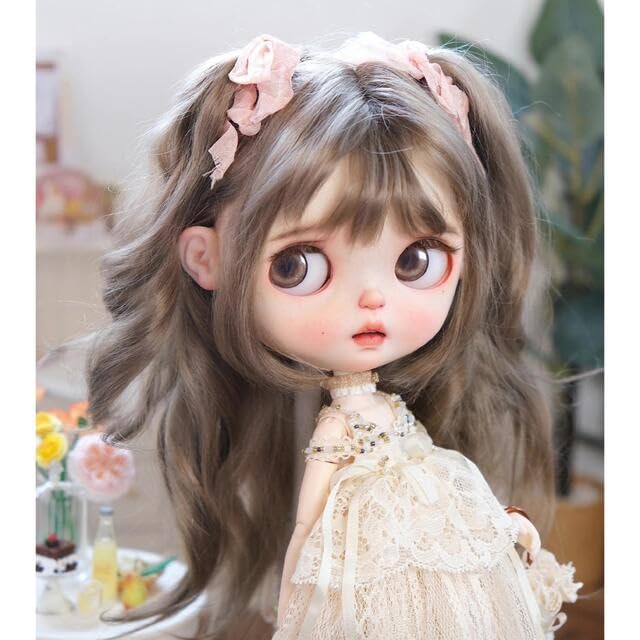 手塗りの顔メイク 顔メイク ブライス用 カスタムブライス 海外作家様 