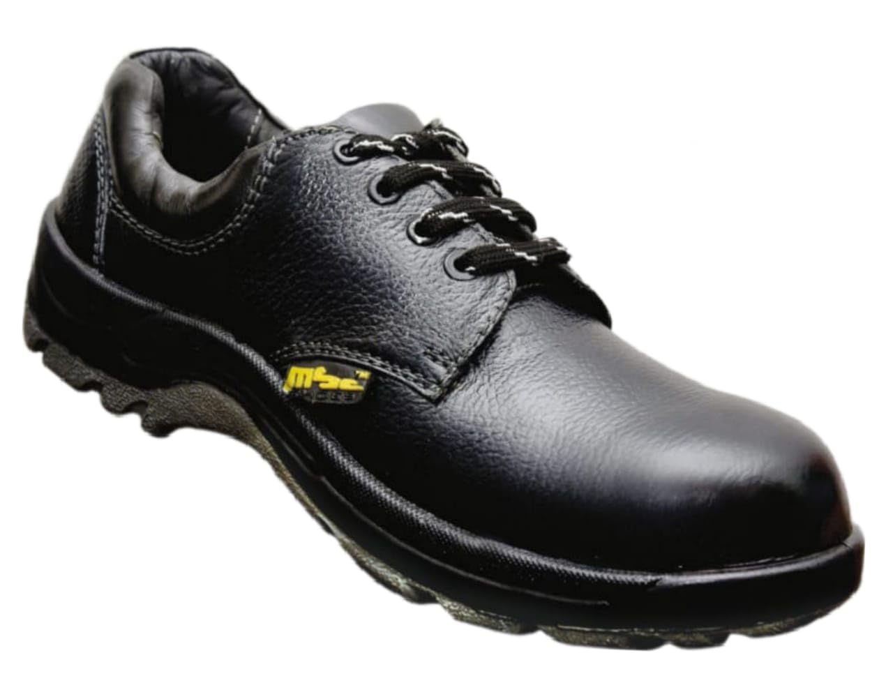 MSC Black Low Ankle Durby Double Density Safety Shoes Size 6_Black-image-33