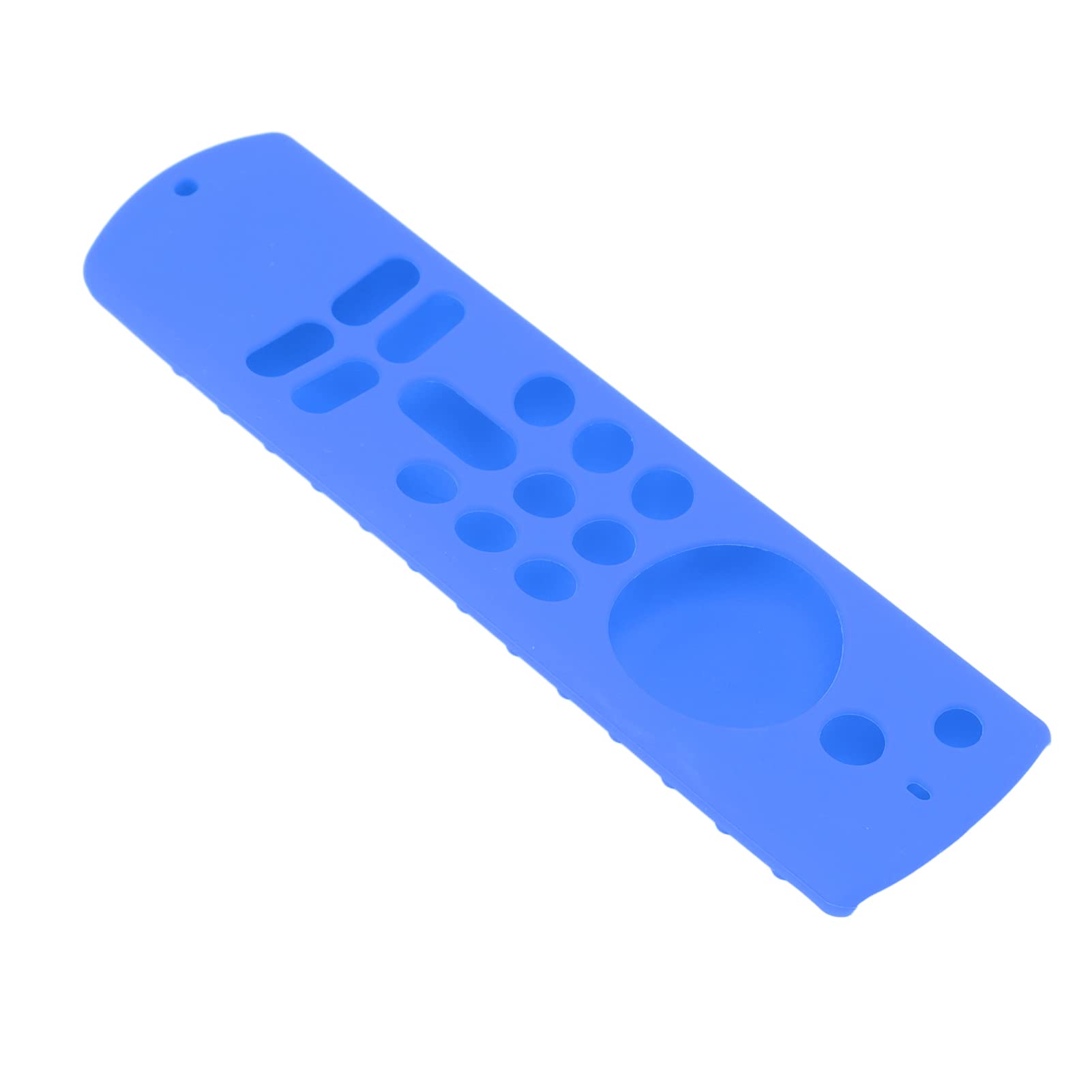 Funda Protectora para Fire TV Stick, Funda de Silicona Antideslizante para Mando a Distancia con Práctico Cordón, 3.ª Generación (Azul)