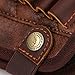 Tourbon Leather Buttstock Cheek Rest with Rifle Shell Holder (Brown PU Leather - Right Hand)