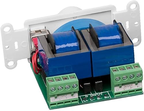 Miniatura 4 de OSD Audio control de volumen, ajuste de impedancia, integrado en la pared perilla giratoria - interruptor encendidoapagado blancomarfilalmendra