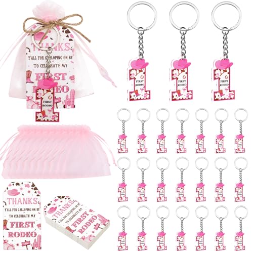 Image of Party Favors Theme Baby-Shower Keychain Set