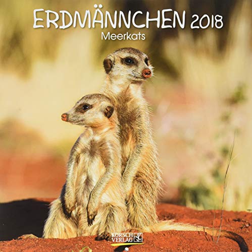 Erdmännchen 2018: Broschürenkalender mit Ferienterminen. Lustige Bilder der witzigen kleinen Tiere Erdmännchen 2018: Broschürenkalender mit Ferienterminen. Lustige Bilder der witzigen kleinen Tiere