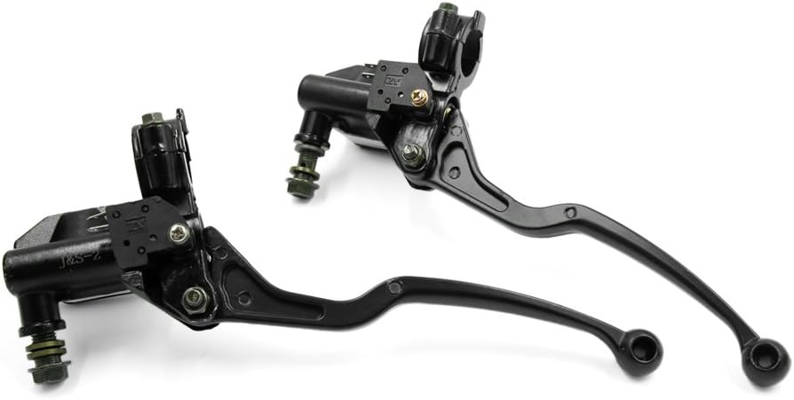 Universal Motorcycle Black Metal Brake Master Hydraulic Clutch Lever 2Pcs (id: 47d ce1 83d f3b eb1
