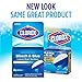 Clorox Ultra Clean Toilet Tablets Bleach & Blue, Rain Clean Scent 2.47 Ounces Each, 2 Count (Package May Vary)