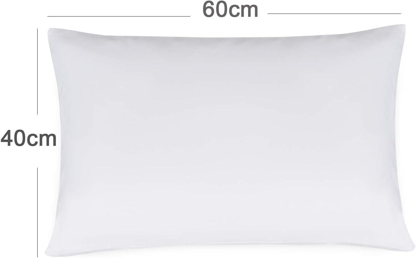 Toddler Pillow Case Cover for UK Standard Size Pillow (60 x 40 cm) by Proheeder, Cover for use in Bed or Cot, 100% Cotton - Image 5