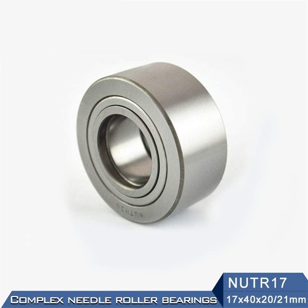 TMP1105 NUTR17 Roller Followers Bearings 17x40x21x20mm NUTD17 Yoke Type Track Rollers NUTR 17 Bearing