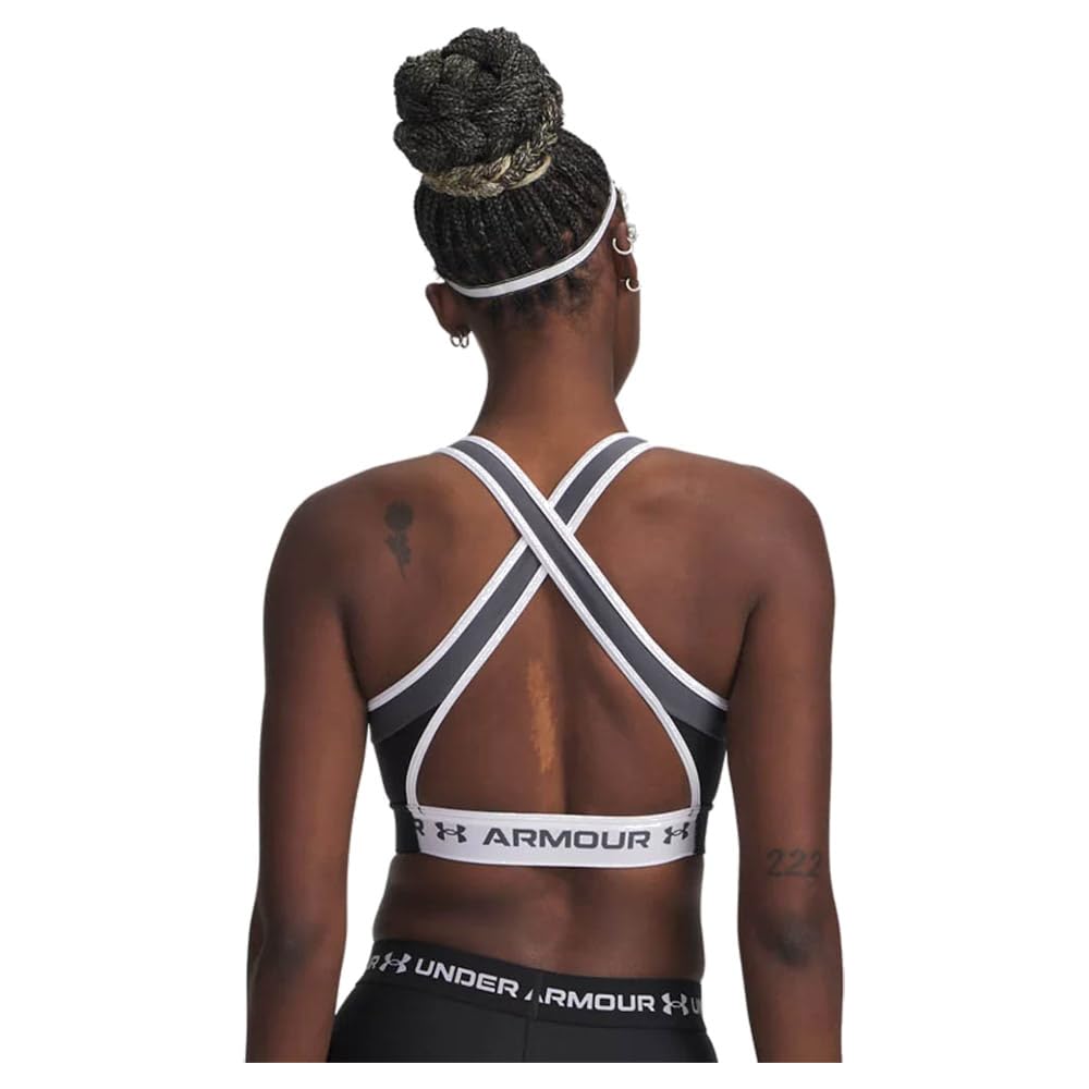 Under Armour Crossback Mid Open Back Sports Bra M