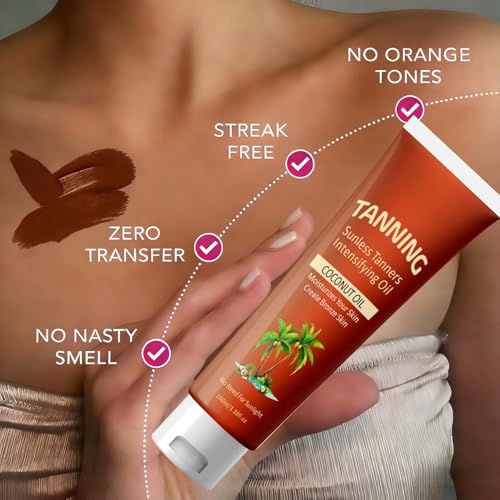 Gotas bronceadoras Sunless Tanning Lotion autobronceadoras e hidratantes con efecto natural (2 ud.) 4