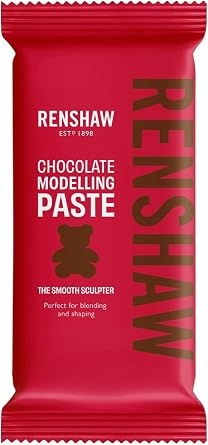 Renshaw Chocolate Modelling Paste, Brown, 250 g Pack of 1