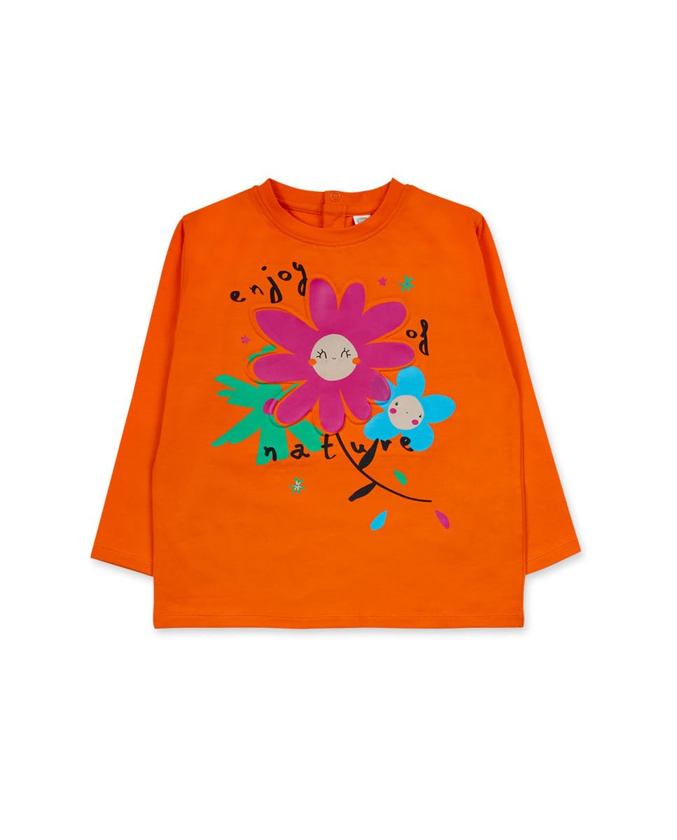 Tuc Tuc Camiseta Punto de niña Color Naranja colección treking Time