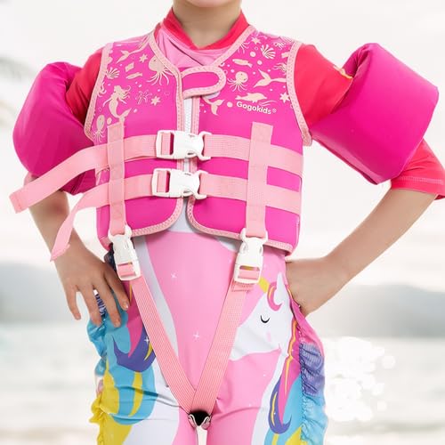 Image of Gogokids Puddle Float Jumper 33-66 Pounds, Toddler Swim Vest Kids 2-6 Years