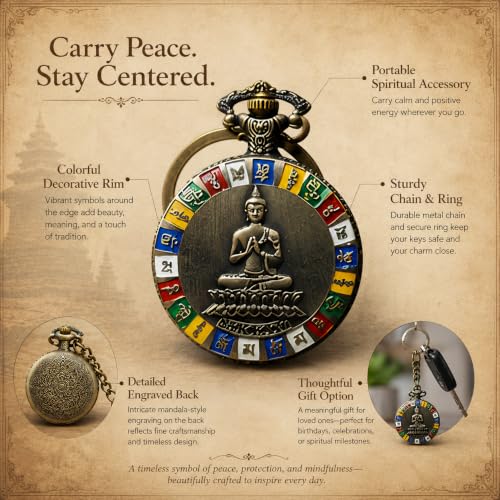 Image of Antique Bronze Pocket Premium Vintage Theme Metallic Home Key Chain & Key Rings | Best Gift for Men, Woman, Boys & Girls on their Special Occassions