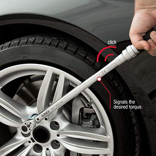 Sunex Tools 20250, 1/2" Drive, 48T Torque Wrench, 30 to 250'-Lb, 48 Tooth Ratcheting Mechanism - Image 4