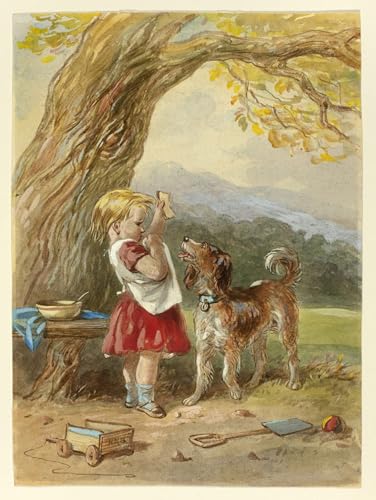 Toile moderne peinture pour décoration salon avec cette scène complice de fille et son chien