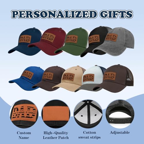Image of Best Dad Ever American Flag Dad Hat - Adjustable Cotton Baseball Cap for Father's Day, Birthday Gifts from Daughter Son