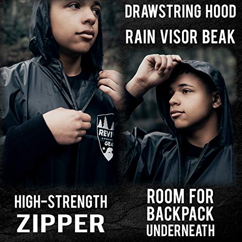 Revival Gear Reusable Rain Poncho