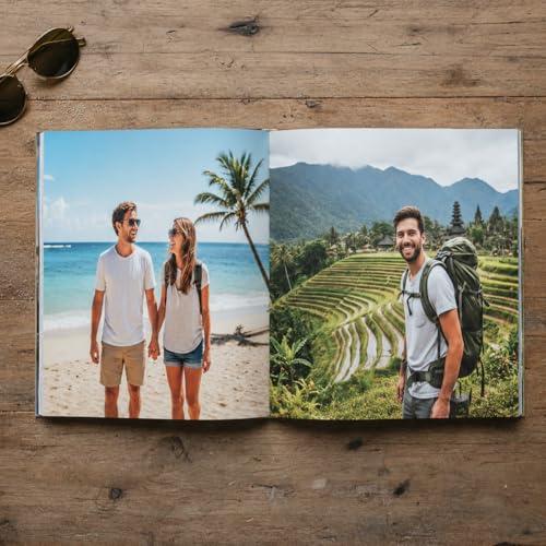 Image of Customized Photo Album (8x10 Inches | Portrait) - 24 Pages - Hard Cover Photobook - Gift for your loved ones